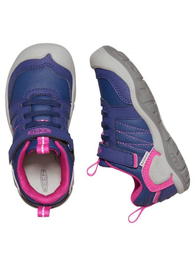 Keen Knotch Peak Closed Toe Water Sandal, Blue Depths/Pink Peacock, 4 US Unisex Big Kid - Image 5