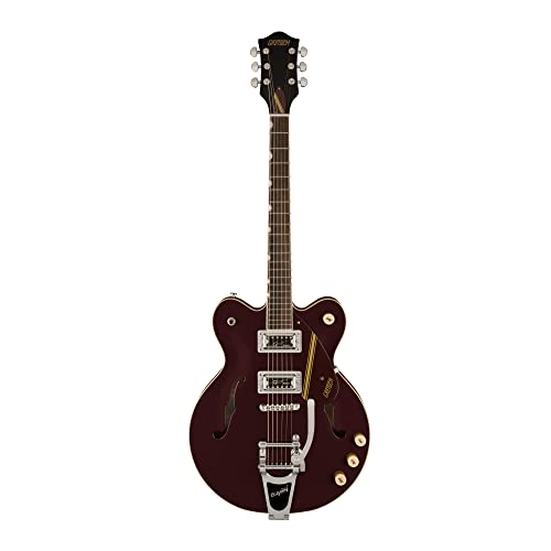 Gretsch G2604T Streamliner Rally II Center Block DoubleCut with Bigsby Laurel Fingerboard 6String Guitar RightHanded Oxblood - Image 1