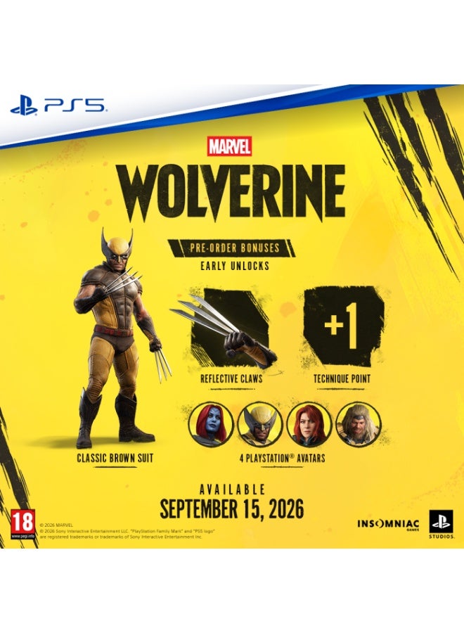 Sony Marvel's Wolverine PS5 (UAE Version) - playstation_5_ps5 - Image 4
