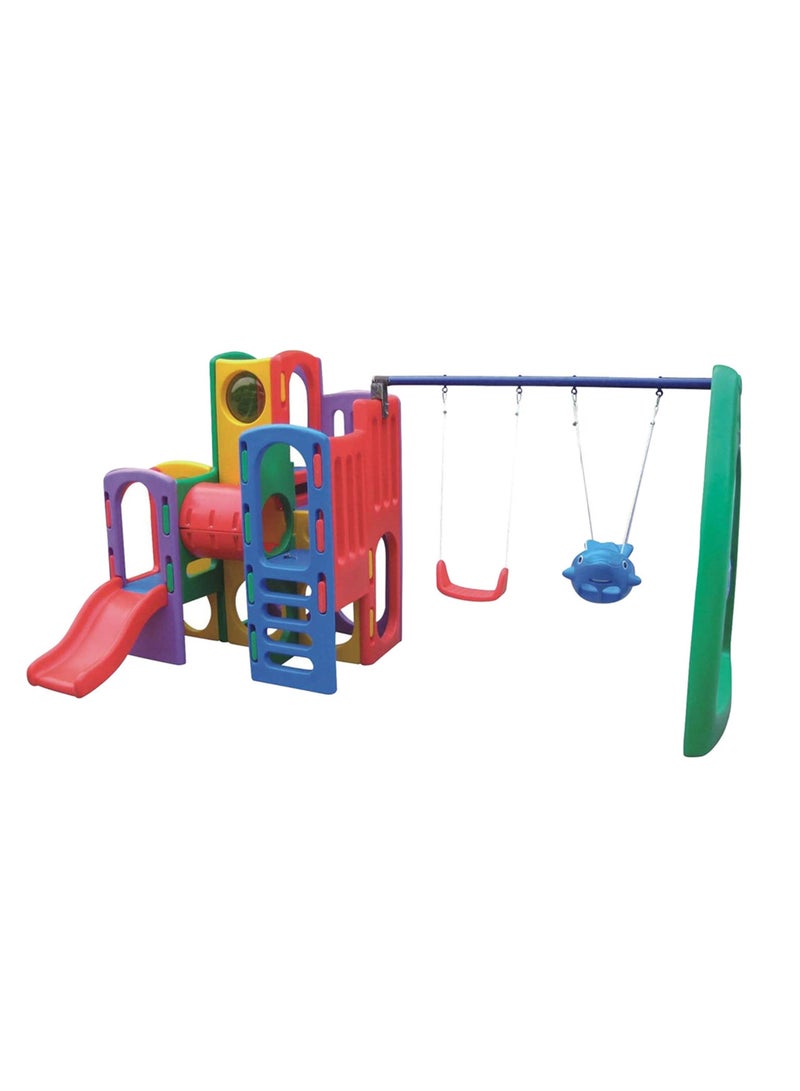 ميتس Myts Mega Kids Play Area with Slides and Swings - Image 1