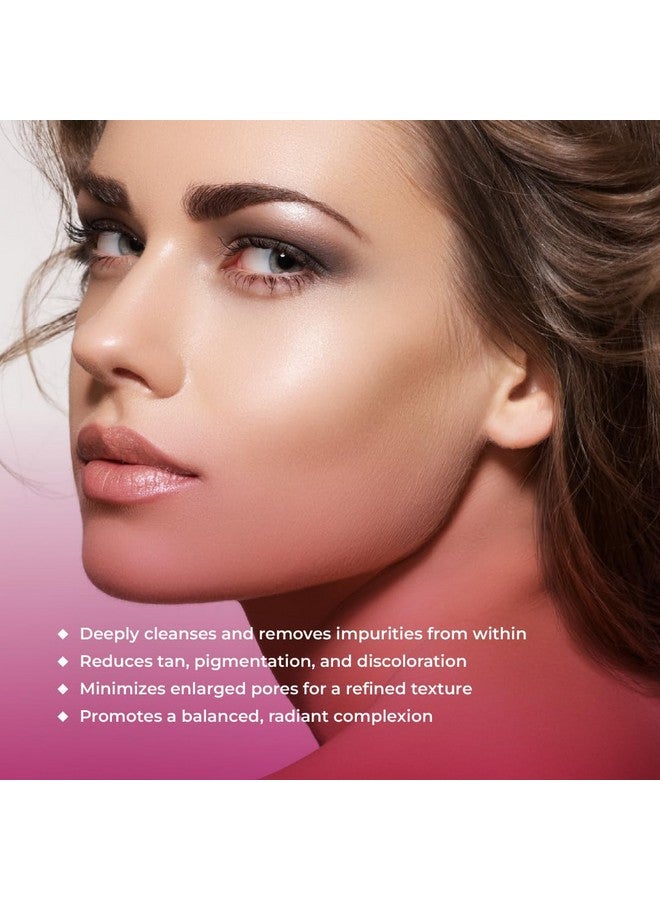 Kanpeki Pura Bright 7-Step Facial Kit With Algae Peel-Off Mask | Purifying, Clearing & Whitening | Deep Cleansing & Skin Brightening - Image 3