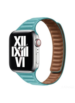 Replacement Strap Slimming Loop Magnetic Watch Band For Apple Watch Series 9&8&7 41mm / SE 3&SE 2&6&SE&5&4 40mm / 3&2&1 38mm Lake Blue - pzsku/ZFEA97817045C542172AFZ/45/_/1714870436/71909403-d93c-48de-be0d-4d3ba6f99590