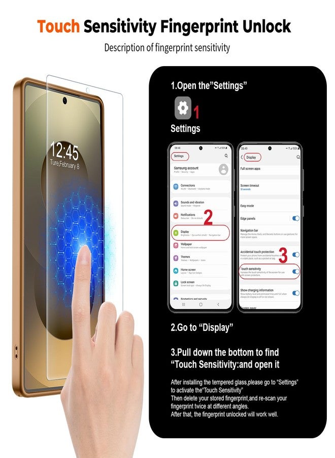 استلق جراب SUPFINE المغناطيسي لهاتف سامسونج جالاكسي S25 ألترا (متوافق مع MagSafe) (حماية من السقوط بمعايير عسكرية) جراب هاتف نحيف وشفاف مقاوم للصدمات، بني - Image 4
