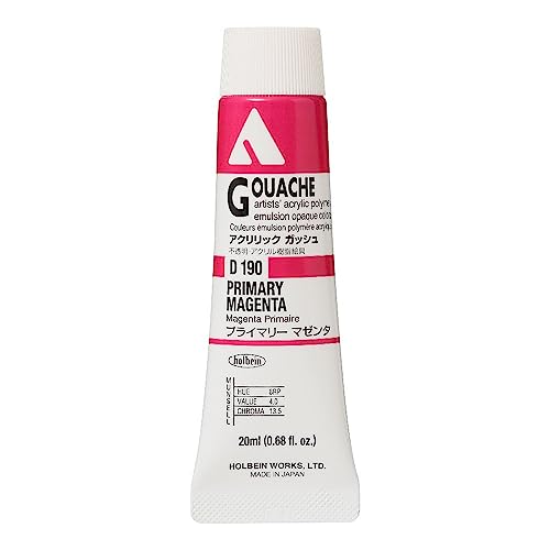 Holbein Acryla Gouache 20ml Primary Magenta - Image 1