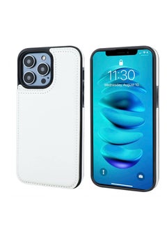 KASTWAVE Wallet Case for iPhone 14 Pro Max Case with Card Holder, Fine Hole Camera Protect, Drop Protection, Wallet Phone Case Flip Leather Cover Men Women  - Image 3
