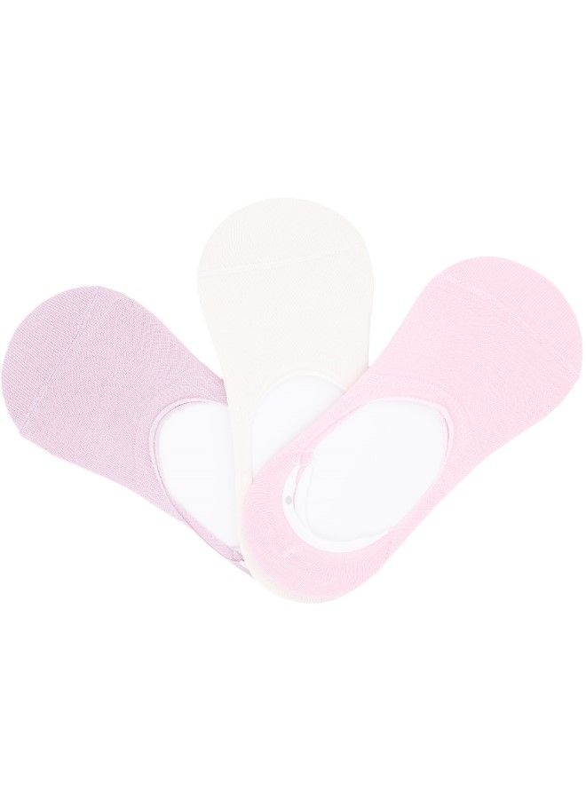 كارينا جوارب نسائية قطنية غير مرئية  - 3 أزواج - Image 1