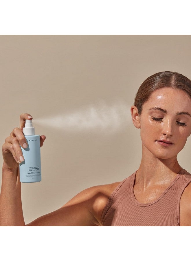 نوفيس رذاذ الوجه NuFACE Supercharged IonPlex - رذاذ مرطب فائق النعومة 3 في 1 للوجه ومُقلل للمسام مع حمض الهيالورونيك وتقنية IonPlex لحبس الرطوبة وتعزيز علاج التيارات الدقيقة (5 أونصة) - Image 5