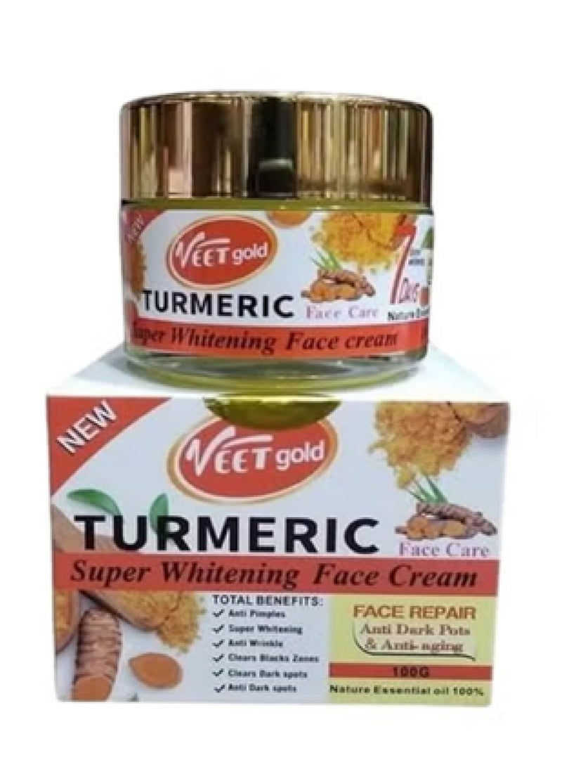 Veet gold Turmeric Super Whitening Face Cream 100g