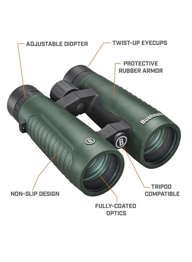 Bushnell Excursion 10x42mm Binoculars HD Waterproof/Fogproof Binoculars for Bird Watching, Hunting, and Outdoor Activities  - Image 4