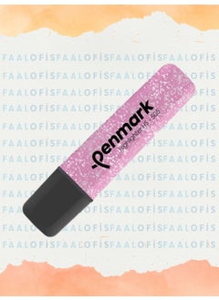 PENMARK HS-505 Refillable Highlighter Pen Metallic Glitter 5 Pieces 