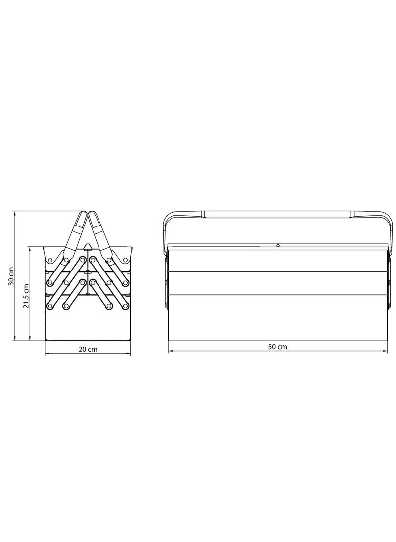 Since 1911, Made In Brazil - MASTER Accordion Tool Box with 5 Drawers and Fixed Handles, Blue 43800005 - pzsku/ZFEA9D015A4EDCAA66204Z/45/_/1739191949/4af1e9fa-79c1-438f-b8d4-c71b25a190e0