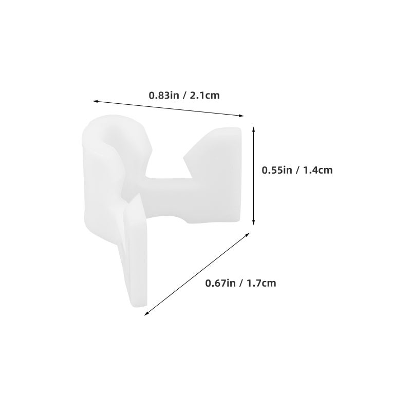 40pcs Rack Brackets for Shoe Organizer | Wardrobe Pipe Connector, DIY Shoe Rack Replacement Parts | Wire Shelving Hardware | Cabinet Pipe Fitting Adapter - Image 4