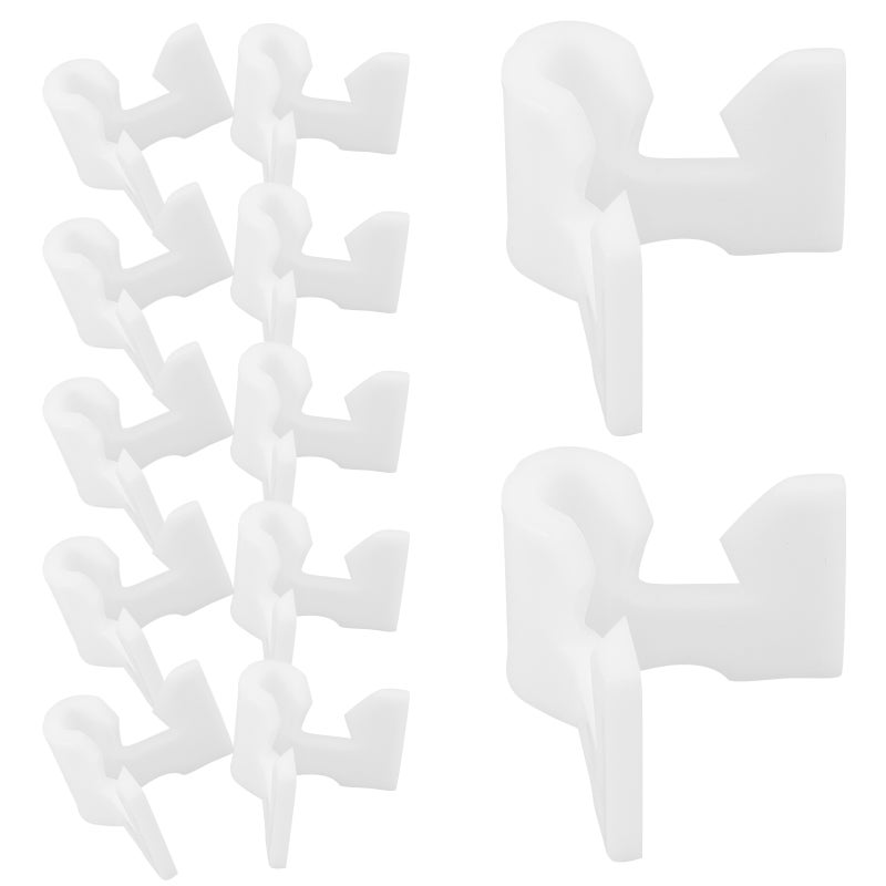 40pcs Rack Brackets for Shoe Organizer | Wardrobe Pipe Connector, DIY Shoe Rack Replacement Parts | Wire Shelving Hardware | Cabinet Pipe Fitting Adapter - Image 5