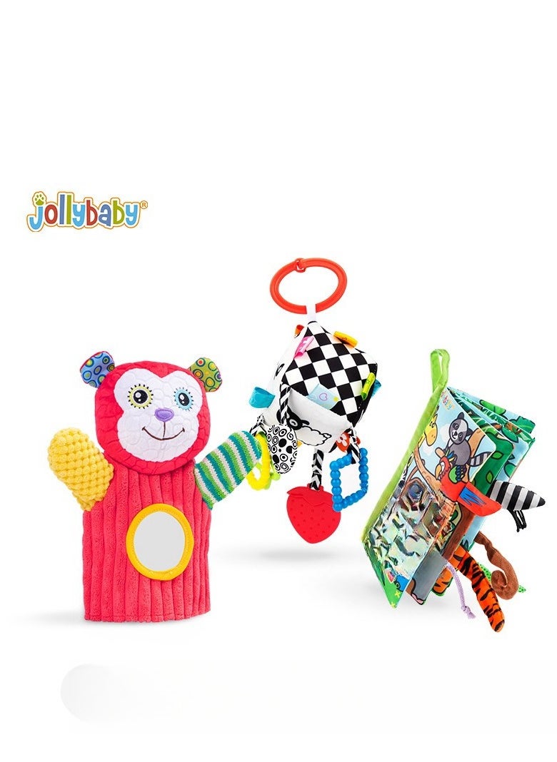 Jollybaby - Baby Soothing Doll Gift Set - Early Education Textbook - Puzzle Enlightenment Toy - Image 1