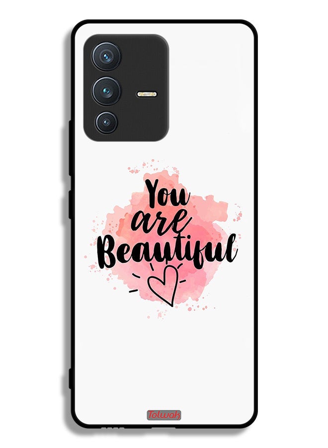 Tolwak Vivo S12 5G Protective Case Cover You Are Beautiful - Image 1