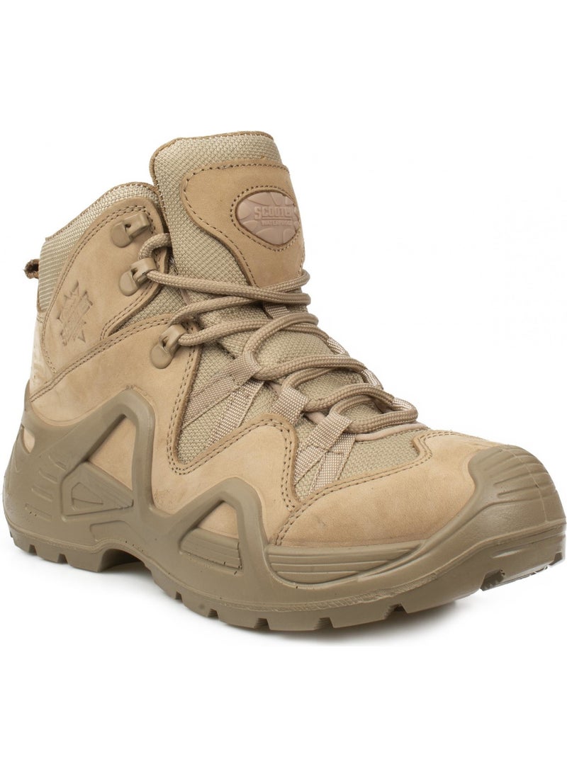 Scooter  1492 M Meridian Waterproof Leather Boots Beige Men's Boots  - Image 1