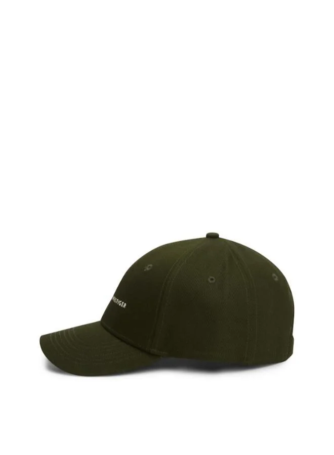 TOMMY HILFIGER Arctic Spruce Logo Embroidery Twill Six-Panel Baseball Cap  | Best Price UAE