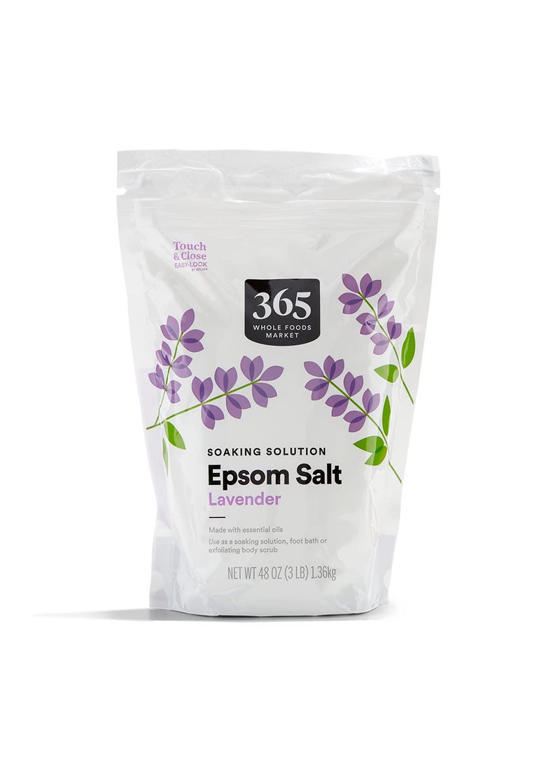 365 by Whole Foods Market 365 by Whole Foods Market Lavender Epsom Salt 48 Ounce 