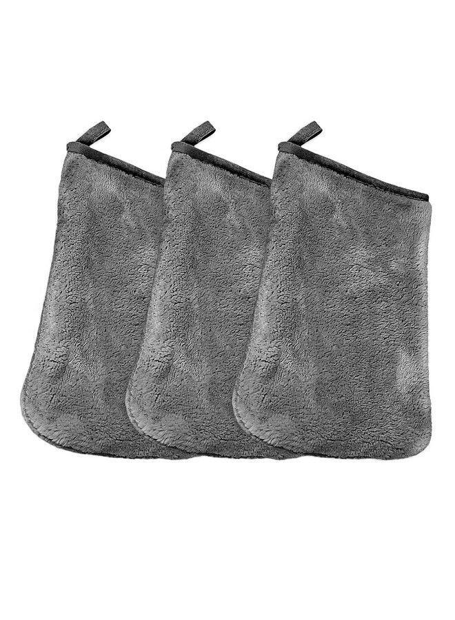 Eurow منشفة ميكروفايبر لإزالة المكياج وتنظيف الوجه - 3 قطع - Image 2