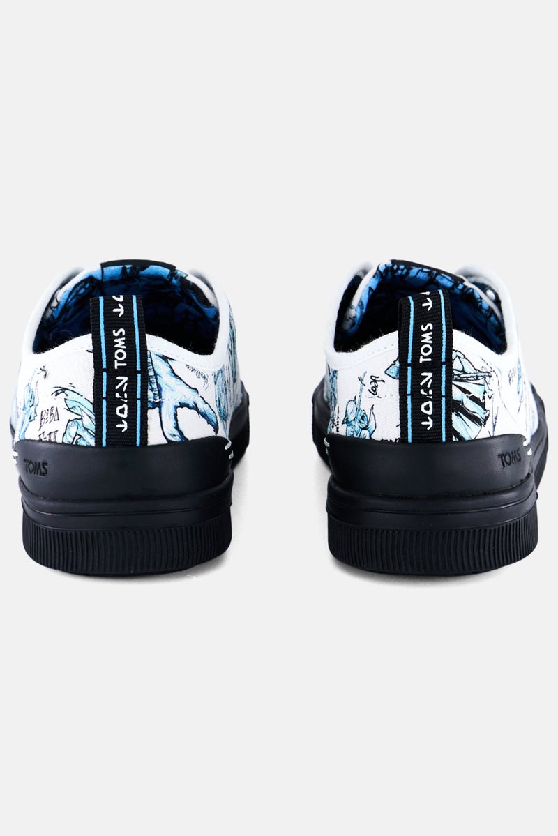 Toms x Star Wars Women Trvl Lite Low Lace Up Canvas Shoes, White - Image 2