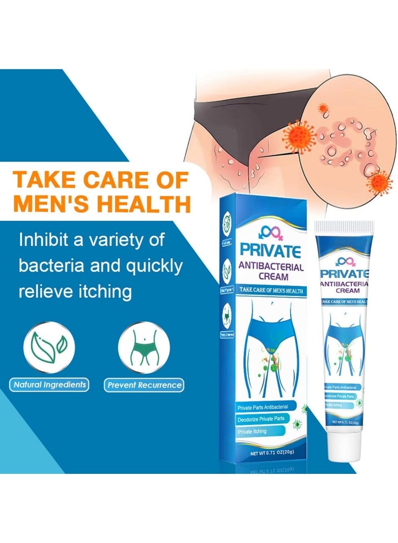 Sumifun Private Antibacterial Cream, Anti-Itch Cream for Skin Infections, Hand & Foot Itching, and Blisters, Effective Antibacterial & Antifungal Treatment - Soothes Itching & Reduces Irritation 20g - Image 5