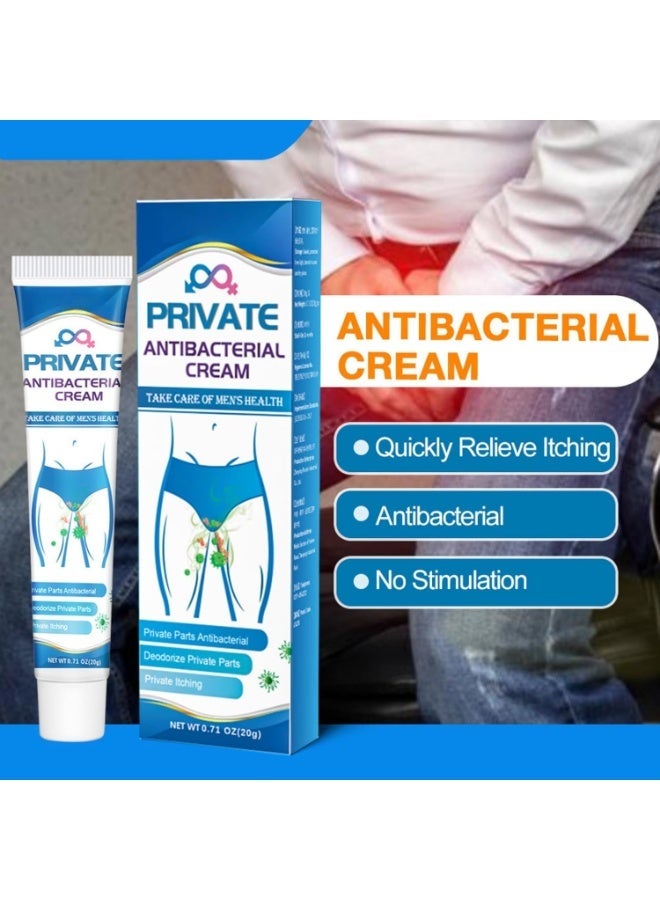 Sumifun Private Antibacterial Cream, Anti-Itch Cream for Skin Infections, Hand & Foot Itching, and Blisters, Effective Antibacterial & Antifungal Treatment - Soothes Itching & Reduces Irritation 20g - Image 2