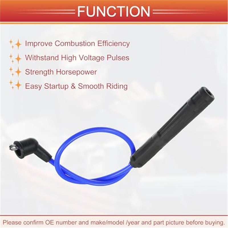 Vuzmode Car Spark Plug Coil Wires for Nissan - Image 3