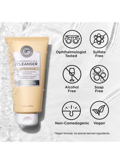 IT COSMETICS IT Cosmetics Confidence in a Cleanser - Hydrating Face Wash With Hyaluronic Acid & Ceramides - 1.7 fl oz  - Image 5
