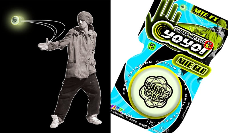 جا-رو Ja-Ru Glow في Dark Yoyo (8 وحدات) تستجيب Yo Yo for Kids Fidget Toy Pack. المبتدئين واليويو المحترف. 90s ألعاب الحنين. الحفلات السائبة تفضل حقيبة عيد ميلاد Goodie. 788-8p - Image 2