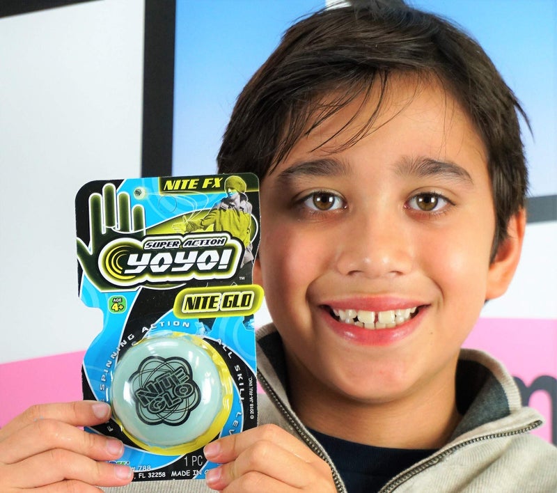 جا-رو Ja-Ru Glow في Dark Yoyo (8 وحدات) تستجيب Yo Yo for Kids Fidget Toy Pack. المبتدئين واليويو المحترف. 90s ألعاب الحنين. الحفلات السائبة تفضل حقيبة عيد ميلاد Goodie. 788-8p - Image 5
