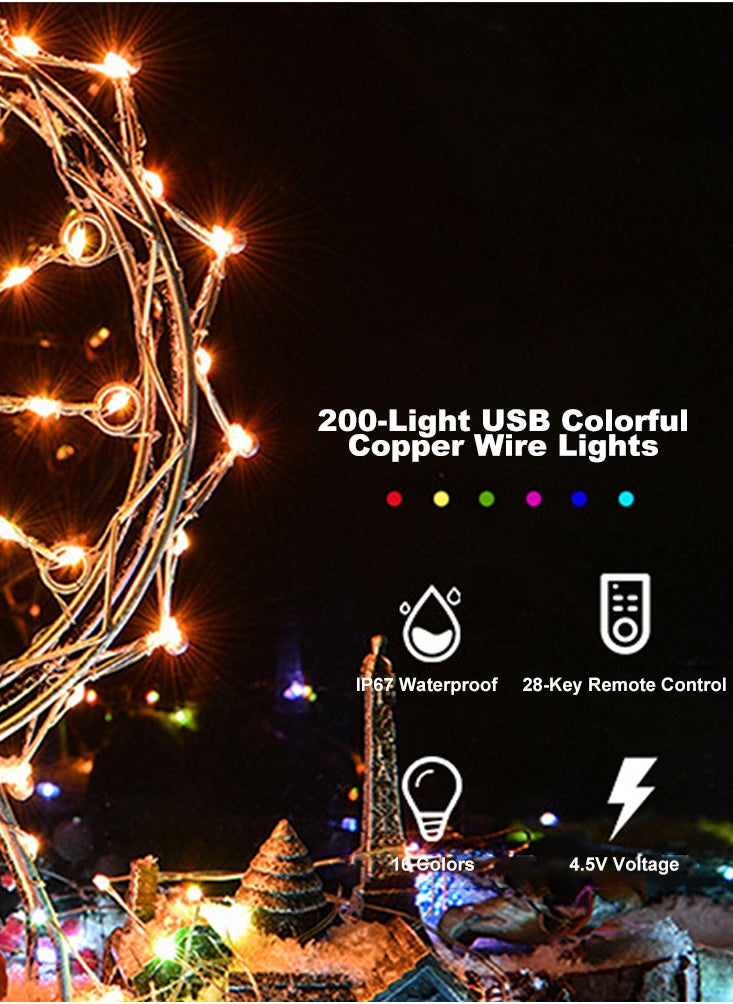 200LED String Lights, 20m Warm White Fairy Lights, Battery Operated with Remote, Led Twinkle Lights for Bedroom, Dorm, Backyard, Wedding, Tree, Wall - pzsku/ZFEAA9680D3669721189BZ/45/_/1713773228/62152168-8893-4b25-b982-2c10c74e3e1b