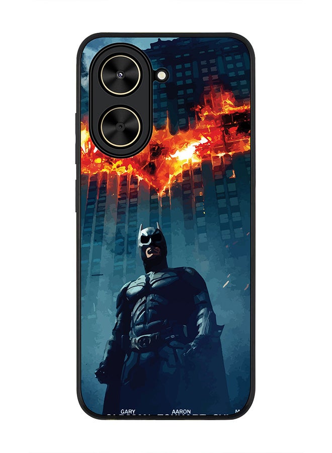 Stylizedd For Xiaomi Poco C71 / Redmi A5 4G Case,Slim fit Camera Protection, Shockproof Thin Phone cover  - Burning Batman
