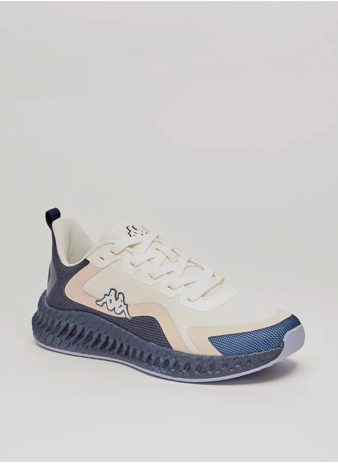 Kappa Women's Colourblock Sports Shoes with Lace-Up Closure