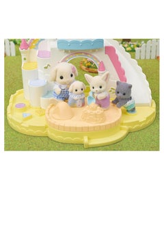 Sylvanian Families Nursery Sandpit and Pool Playset - Outdoor Adventure Set with Dolls and Accessories  - Image 2