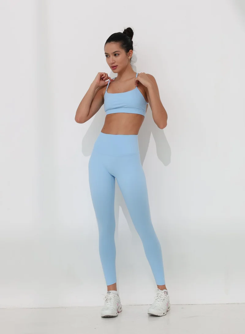 موهوكي موهوكي ليقنز رياضي Olivia High Waisted Legging - أزرق سماوي