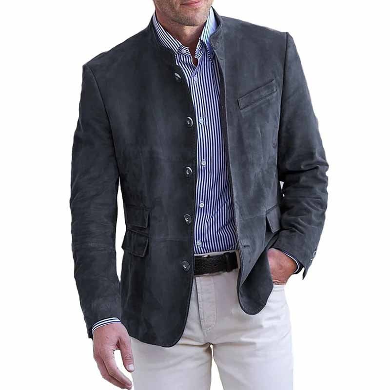 Trade Classical Simple Export Simple Trendy Elegant Suit Jacket - Image 4
