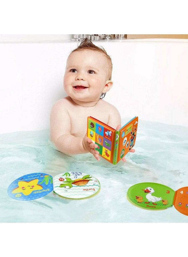 Growsland Baby Bath Toys Nontoxic Bath Books For Babies Bath Time No Mold Bathtub Toys For Toddlers 6 To 12 18 Months Soft Educational Bath Toys For 1 3 Year Old Girls Boys(Pack Of 3) - Image 4