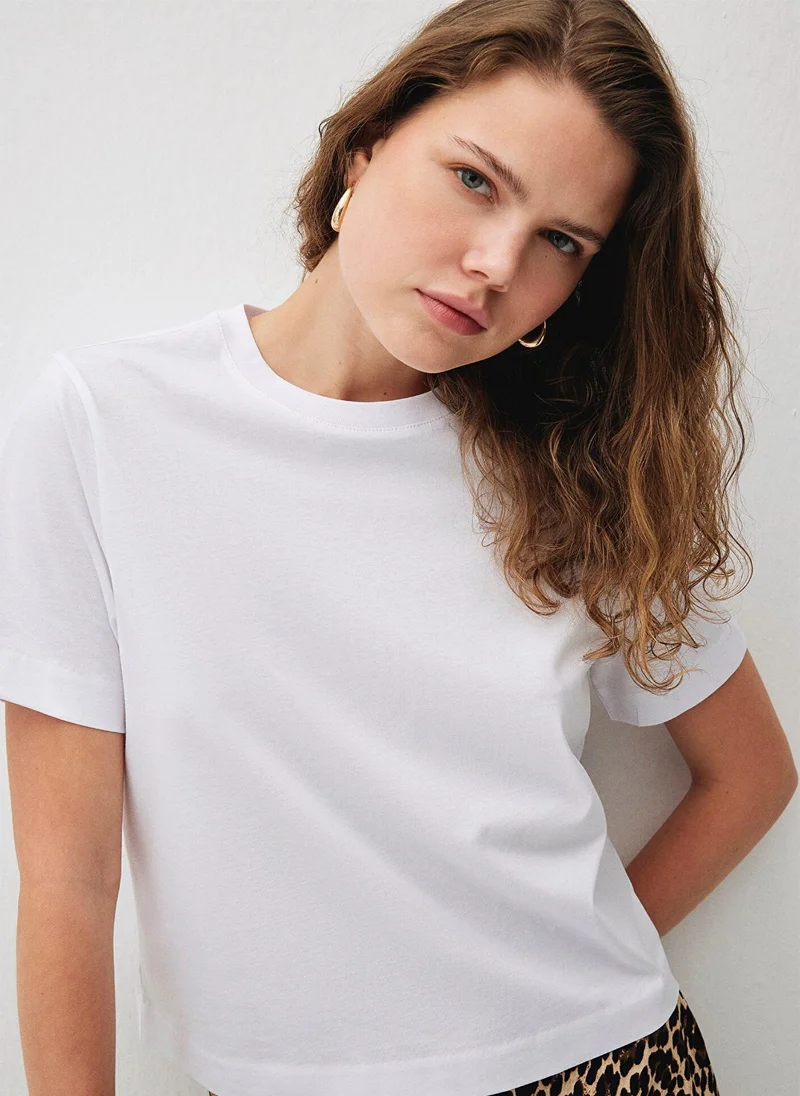 مافي White T-Shirt
