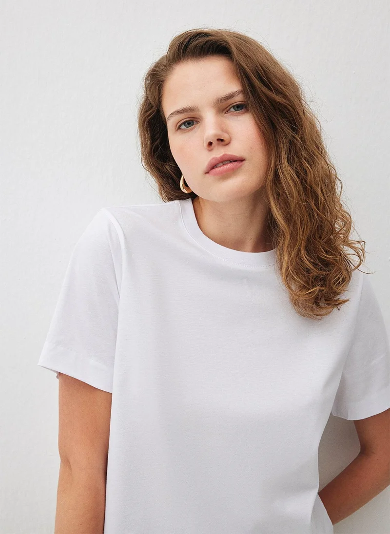 مافي White T-Shirt