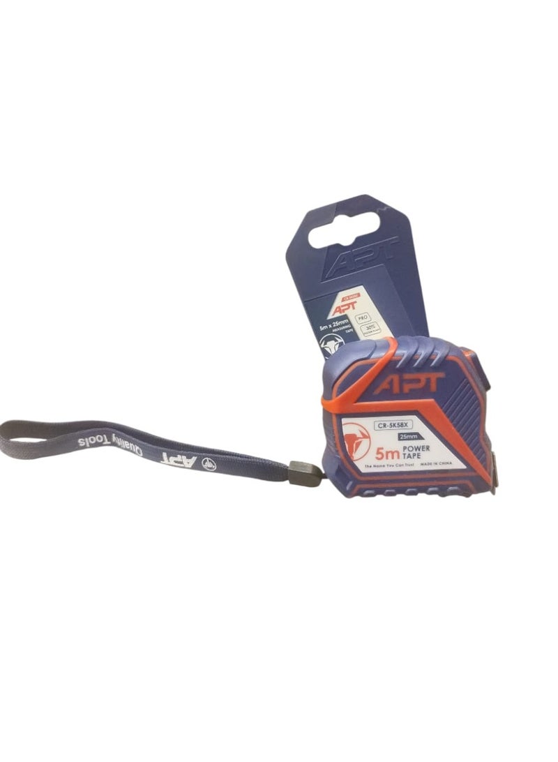 Apt 5m 19mm Nylon Two-Way Tape Measure APT  Model CR-5K58E