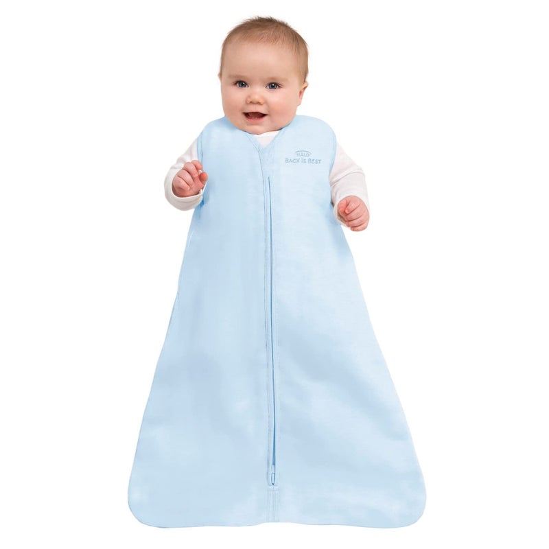 HALO Sleepsack Micro-Fleece Wearable Blanket, TOG 1.0, Baby Blue, X-Large - Image 3