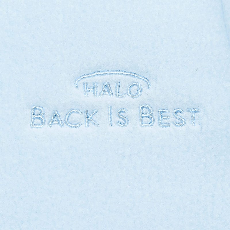 HALO Sleepsack Micro-Fleece Wearable Blanket, TOG 1.0, Baby Blue, X-Large - Image 5