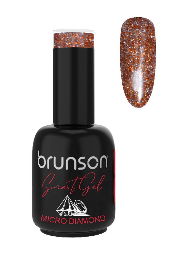 brunson Gel Polish Reflective Glitter Flash Diamond Nail Gel Polish Soak off Disco Shimmer Gel Nail Polish UV LED Curing Requires 18ml for Home Salon Diy Nail Manicure DB7278