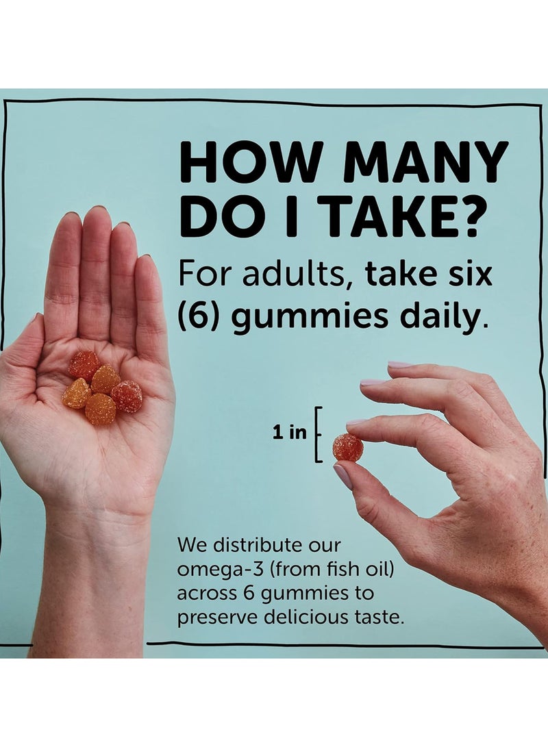 سمارتي بانتس‏, فيتامينات متعددة للبالغين نكهة ليمون ، وبرتقال ، وفراولة وموز ، 180 علكة - Image 4