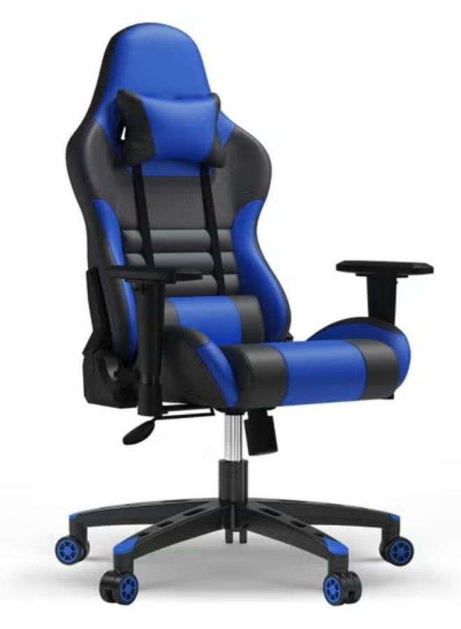 3D Gaming Chair with Adjustable Armrests, PU Leather Seat, Steel Frame and Gas Lift, Ergonomic Chair for Gaming, Office and Study - Image 1