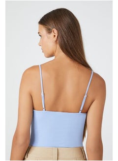 FOREVER 21 Cotton-Blend Cami Bodysuit  - Image 3
