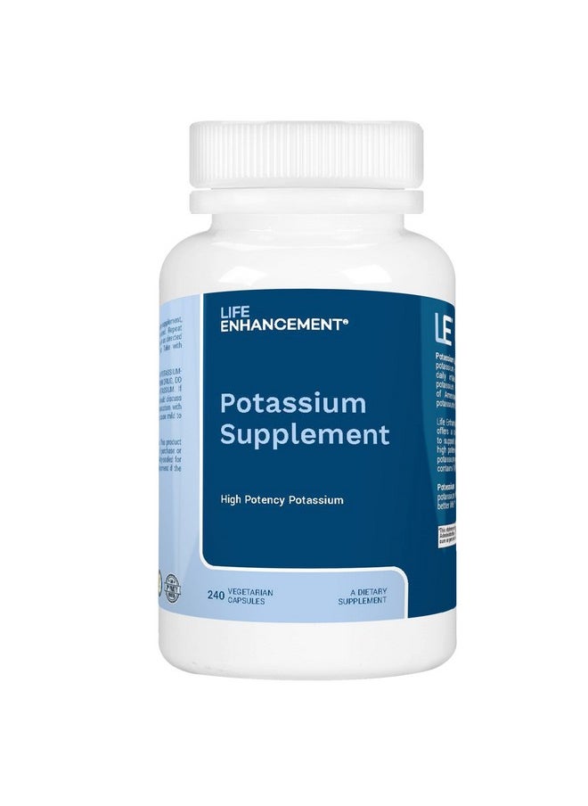 Life Enhancement Potassium Supplement 1020 Mg120 Servings 240 Caps  - Image 1