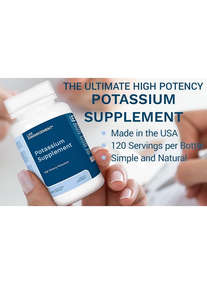 Life Enhancement Potassium Supplement 1020 Mg120 Servings 240 Caps  - Image 4