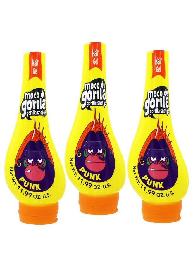 موكو دي غوريلا بانك، جل تصفيف الشعر، يعاد تنشيطه بالماء، ثبات يدوم طويلاً، عبوة من 3 قطع، 11.99 أونصة لكل عبوة، 3 زجاجات قابلة للضغط. - Image 1