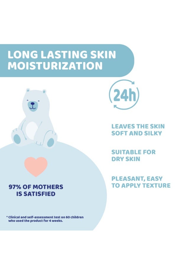 Chicco Baby Body lotion Natural Sensation 500ML - Image 4